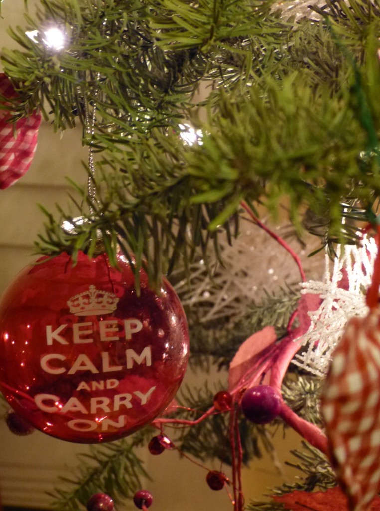 keep calm ornament